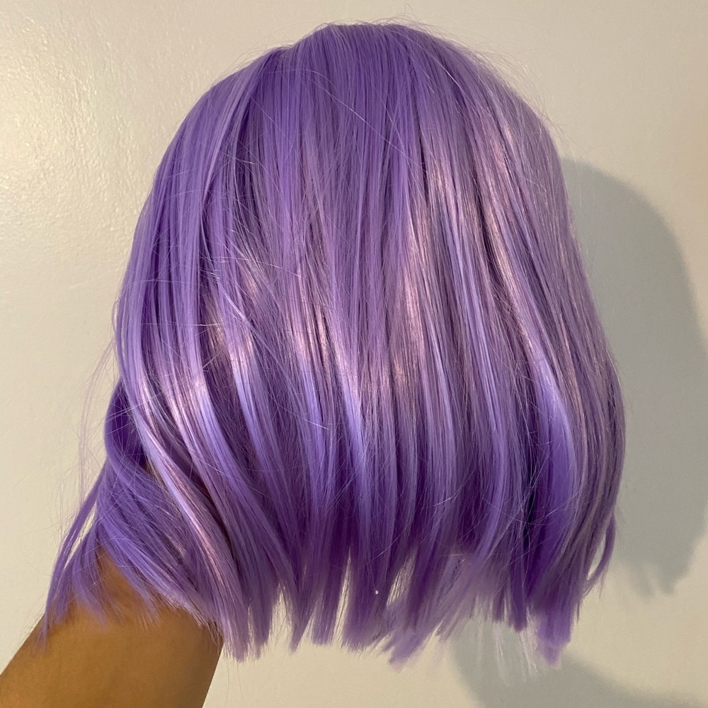 Purple wig - Picture 3 of 4